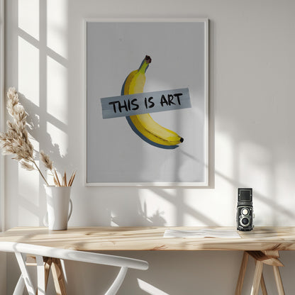 This Is Art - Poster / Art Print - interiör
