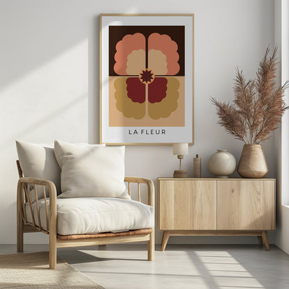 La Fleur - Poster / Art Print - interiör
