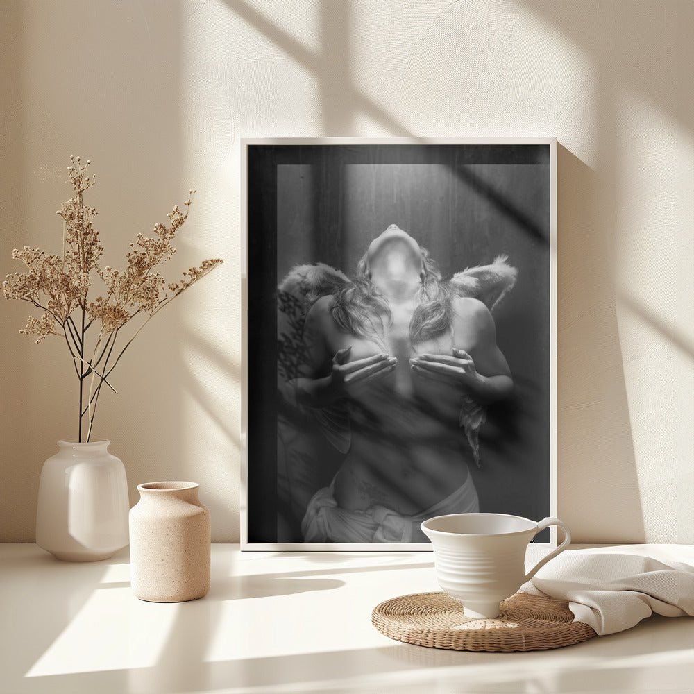 Fallen angel - Poster / Art Print - interiör
