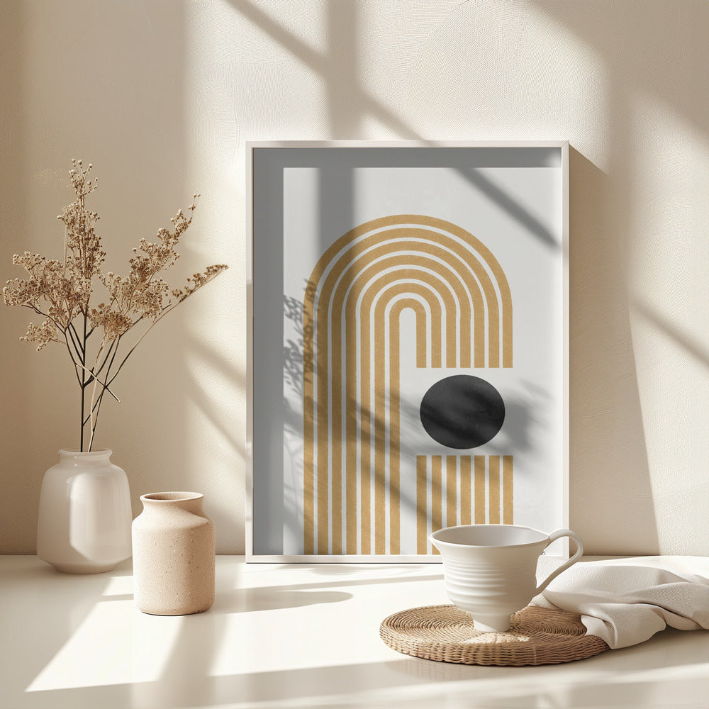 Arch No3. - Poster / Art Print - interiör