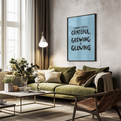 Current Status - Poster / Art Print - interiör