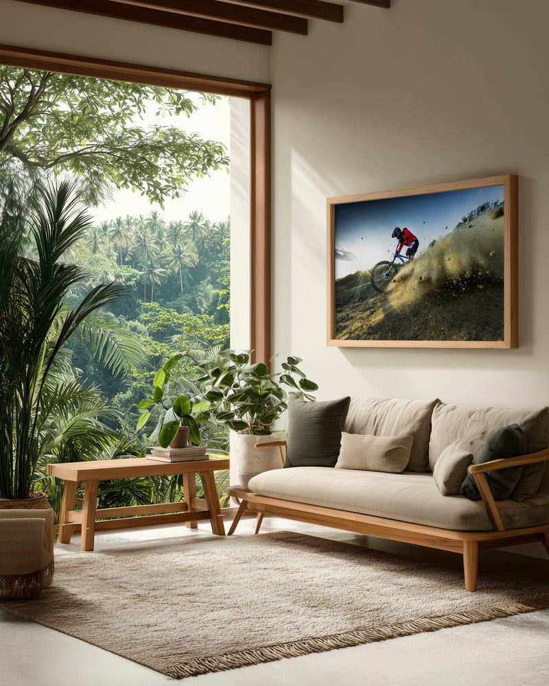 Downhill - Poster / Art Print - interiör