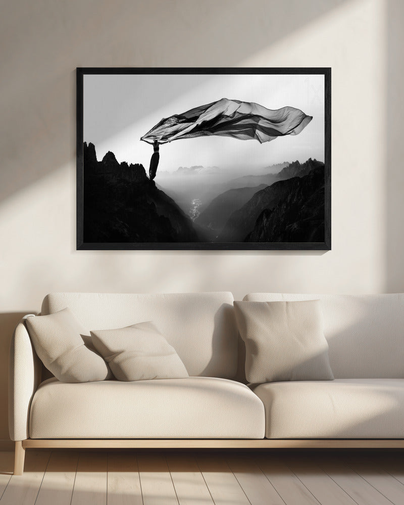Free as the wind - Poster / Art Print - interiör