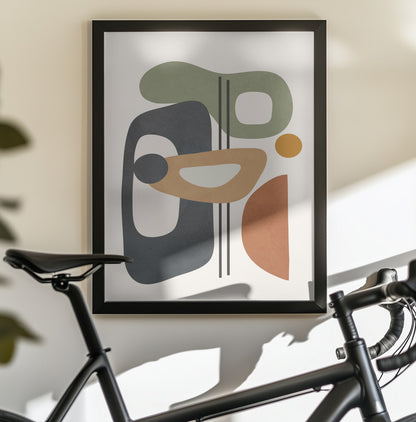 Organic Harmony - Poster / Art Print - interiör