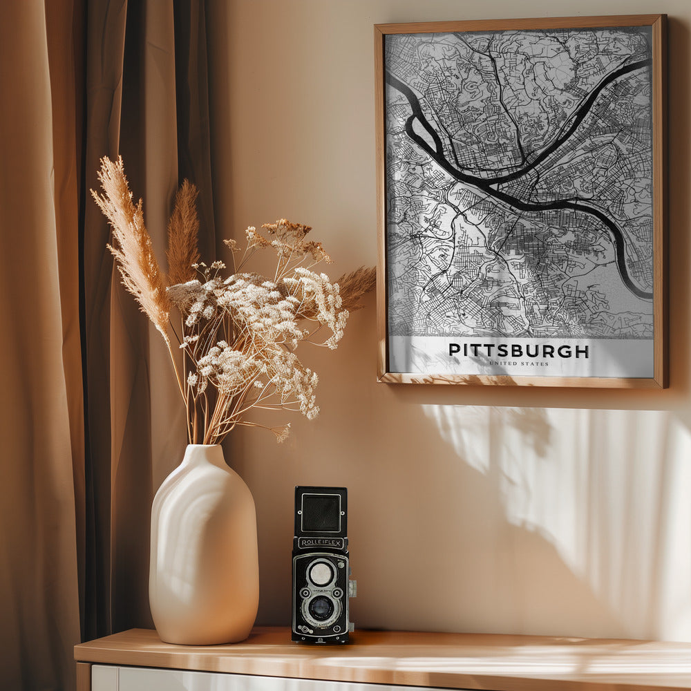 Pittsburgh - Poster / Art Print - interiör