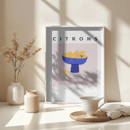 Lemons - Poster / Art Print - interiör