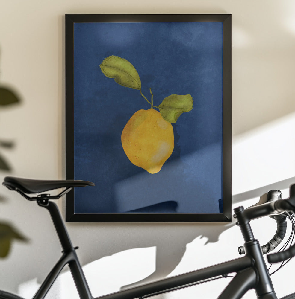 Just a little lemon - Poster / Art Print - interiör