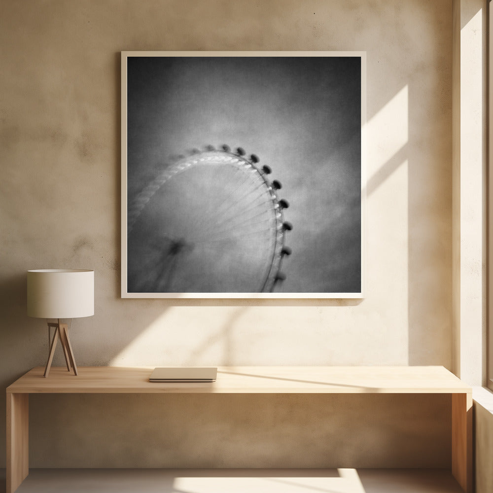 Spinning round - Poster / Art Print - interiör