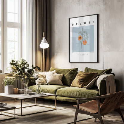 Peaches - Poster / Art Print - interiör