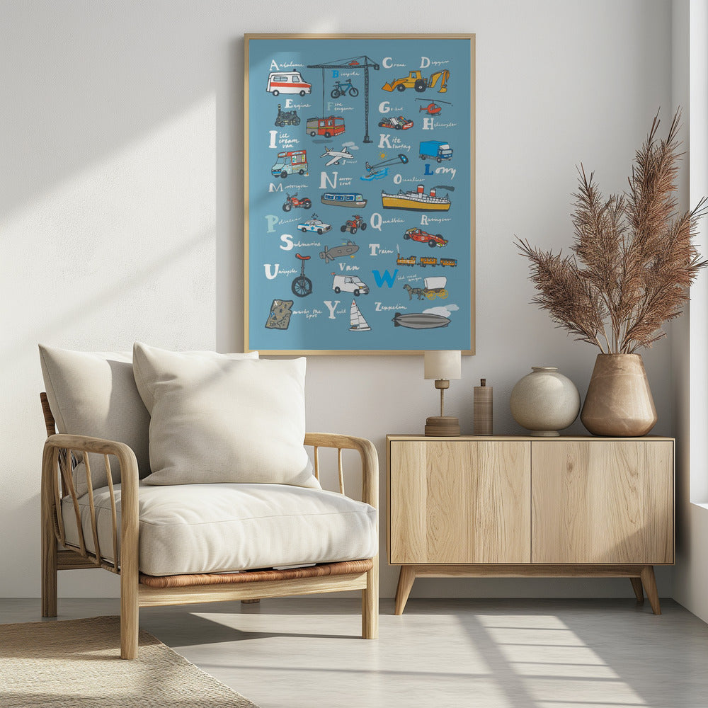Abc Transport - Poster / Art Print - interiör