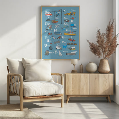 Abc Transport - Poster / Art Print - interiör