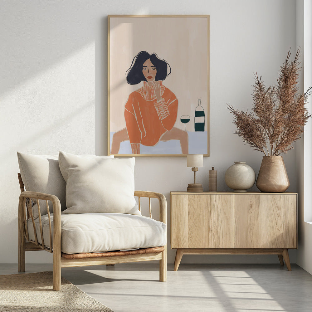 It's a Mood - Poster / Art Print - interiör