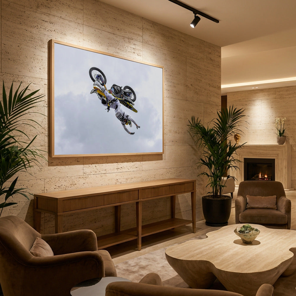 Freestyle Motocross - Poster / Art Print - interiör