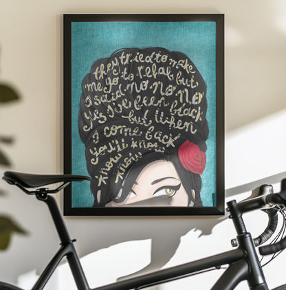 Rehab - Poster / Art Print - interiör