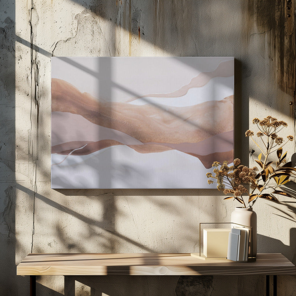 Waves - Poster / Art Print - interiör