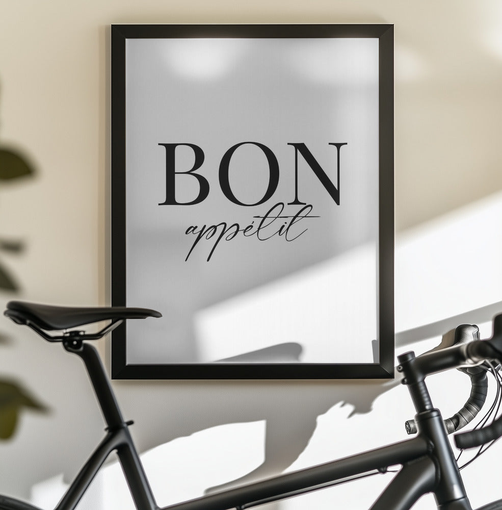 Bon Appetit No 1 - Poster / Art Print - interiör