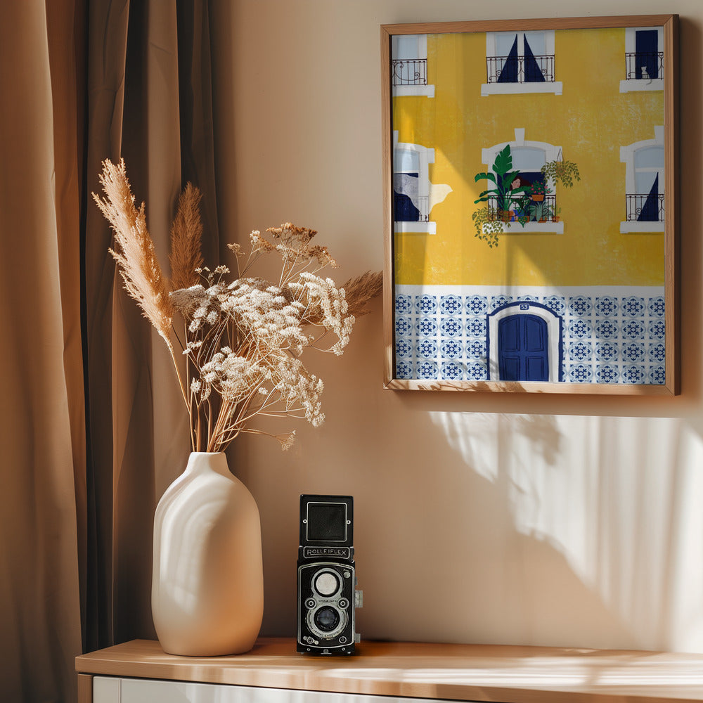 Lisbon - Poster / Art Print - interiör
