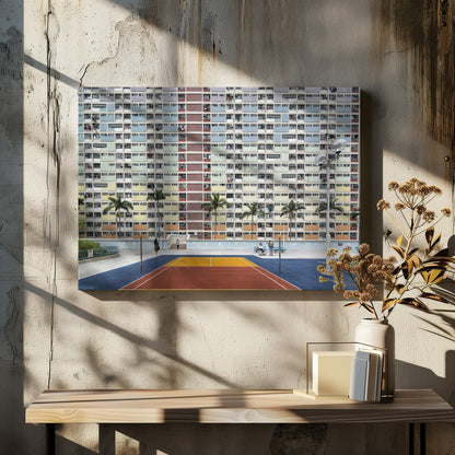 Choi Hung Estate - Poster / Art Print - interiör