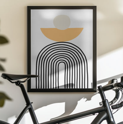 Abstract Art - Poster / Art Print - interiör
