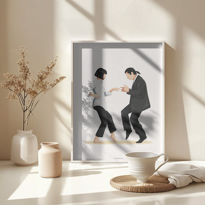 Pulp Fiction - Poster / Art Print - interiör