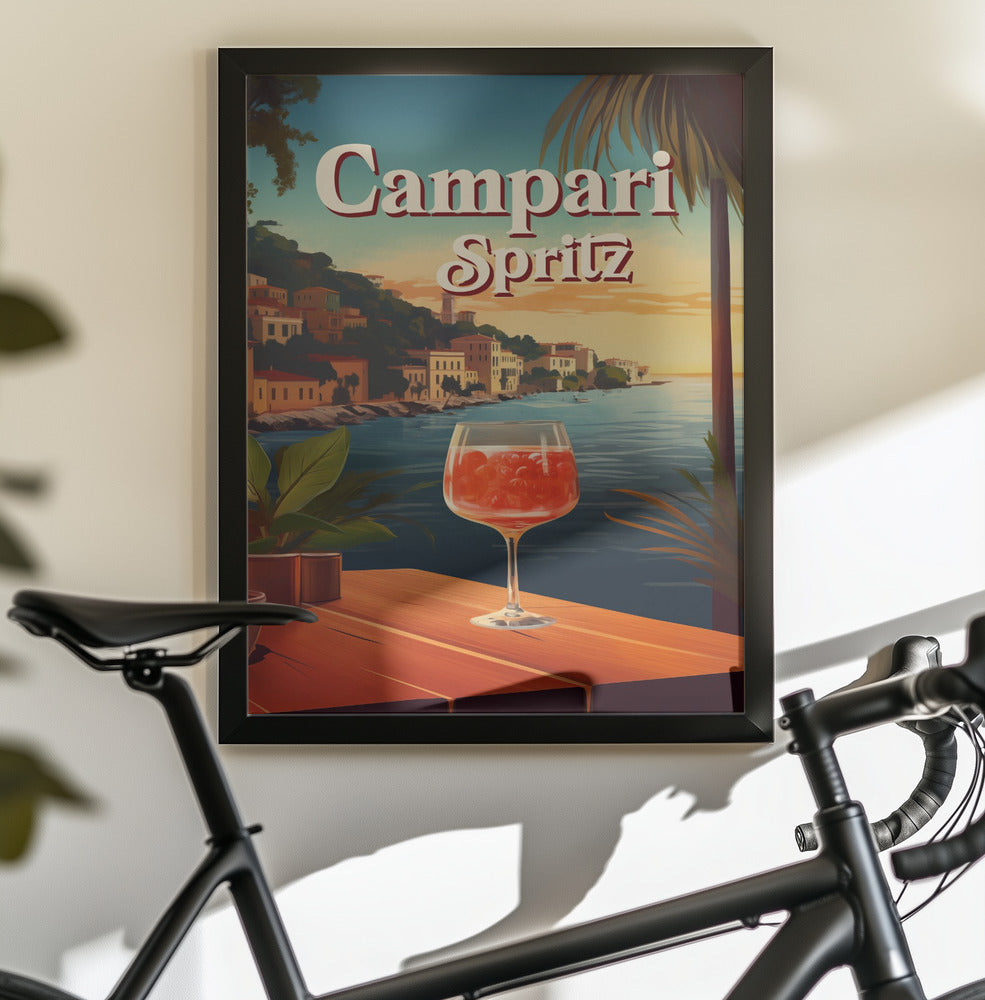 Campari Spritz - Poster / Art Print - interiör