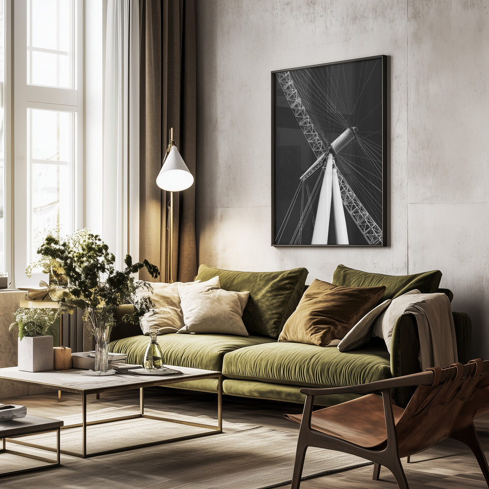 London Eye - Poster / Art Print - interiör