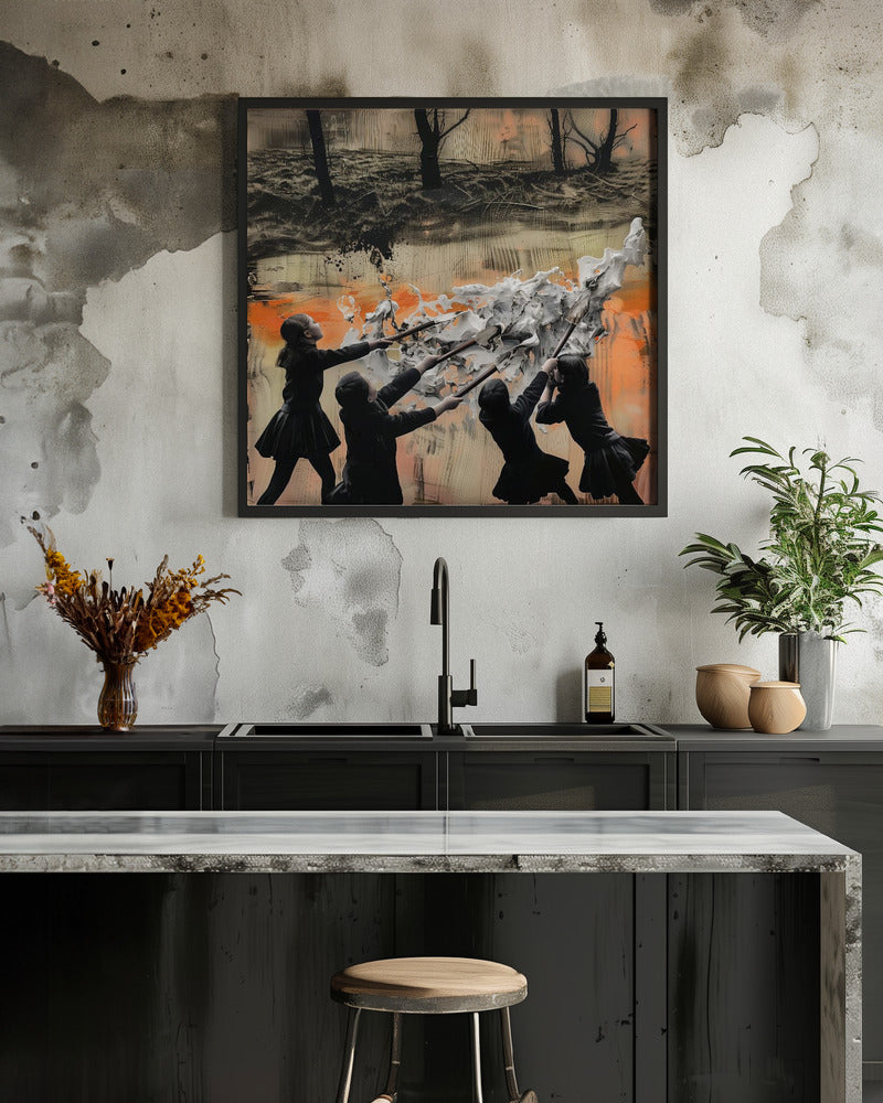 The Witchlings - Poster / Art Print - interiör