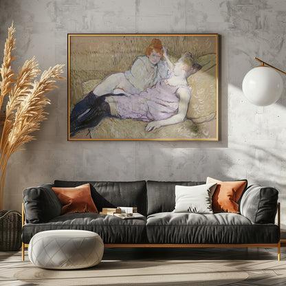 The Sofa (ca.1894–1896 - Poster / Art Print - interiör