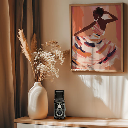 Dancing Queen No 2 - Poster / Art Print - interiör