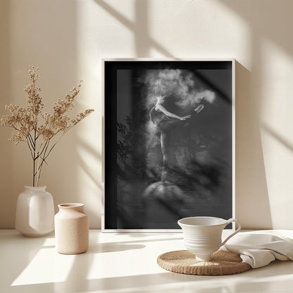 Dance on Ball - Poster / Art Print - interiör
