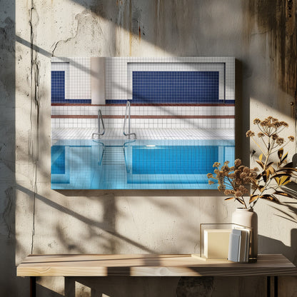 swimming - Poster / Art Print - interiör