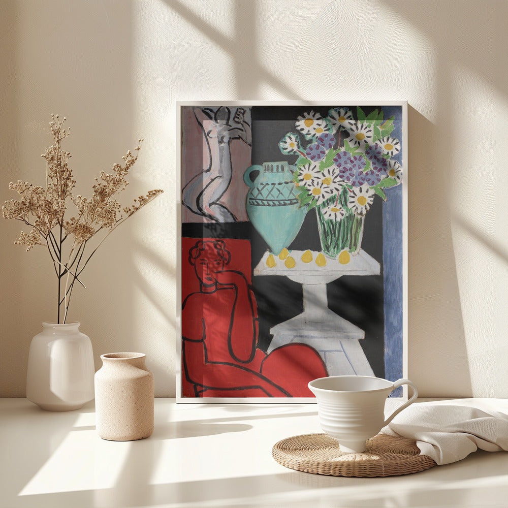Henri Matisse, Margherite, 1939 - Poster / Art Print - interiör
