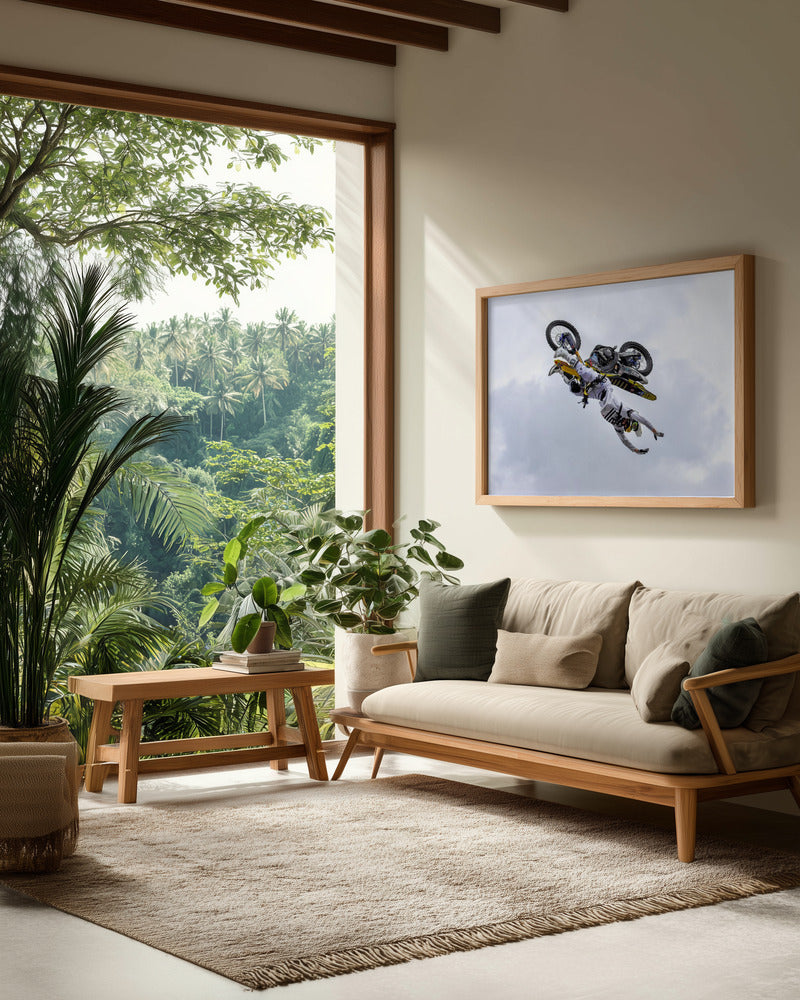 Freestyle Motocross - Poster / Art Print - interiör