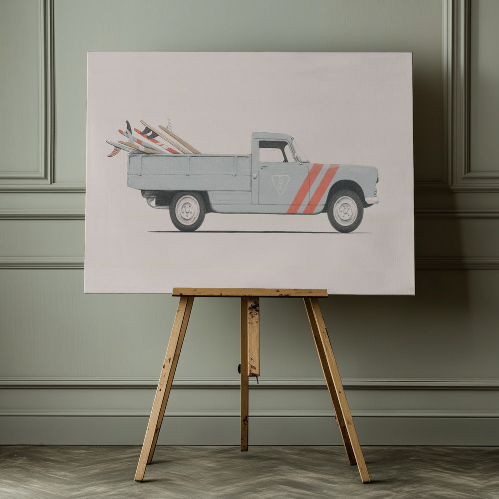 Pickup - Poster / Art Print - interiör