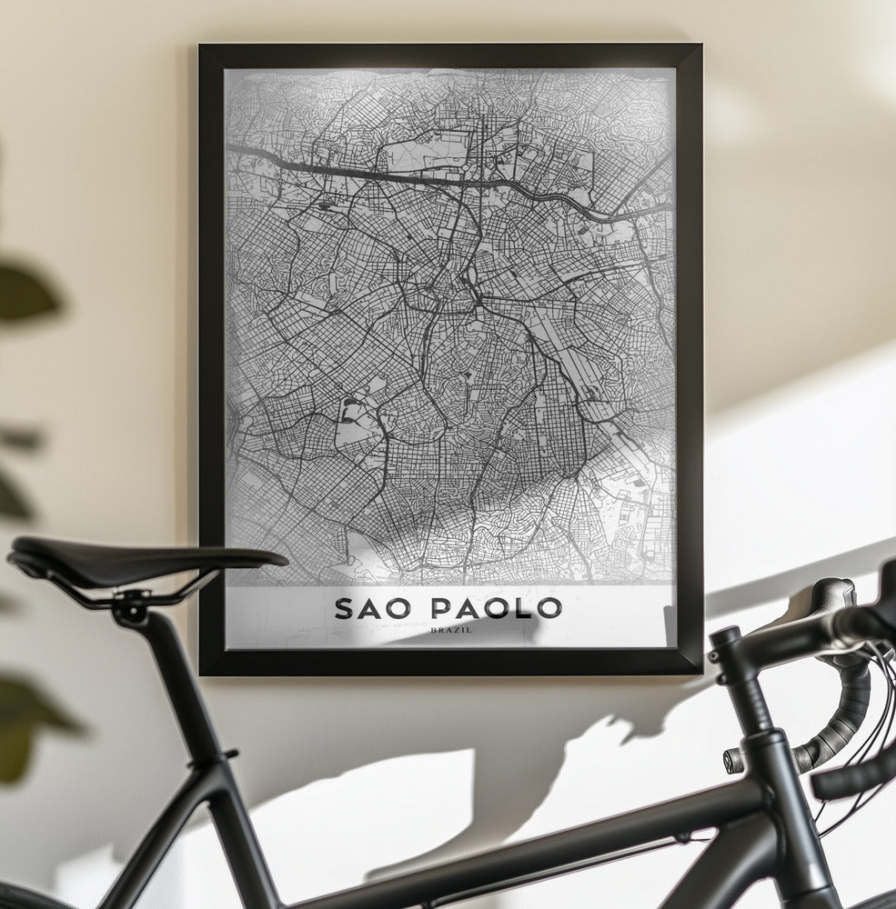 Sao Paolo - Poster / Art Print - interiör