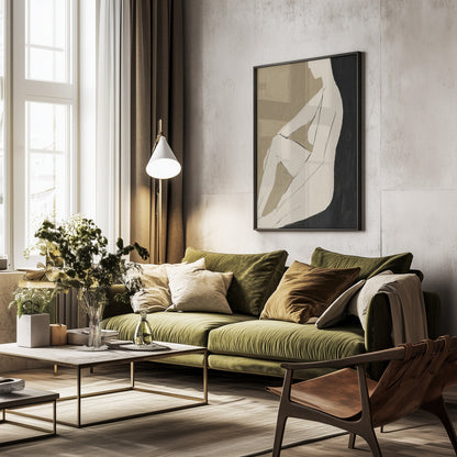 Chill - Poster / Art Print - interiör