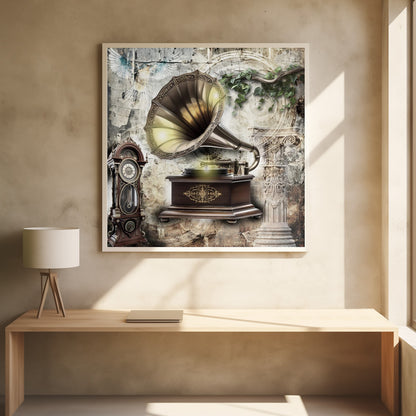 Gramophone Art 1 - Poster / Art Print - interiör