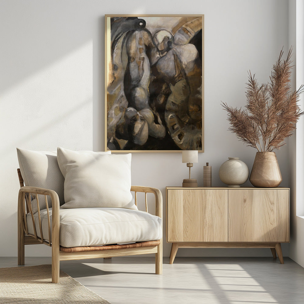 Human - Poster / Art Print - interiör