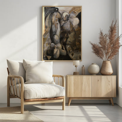 Human - Poster / Art Print - interiör