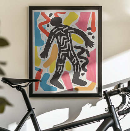 At the Crime Scene - Poster / Art Print - interiör