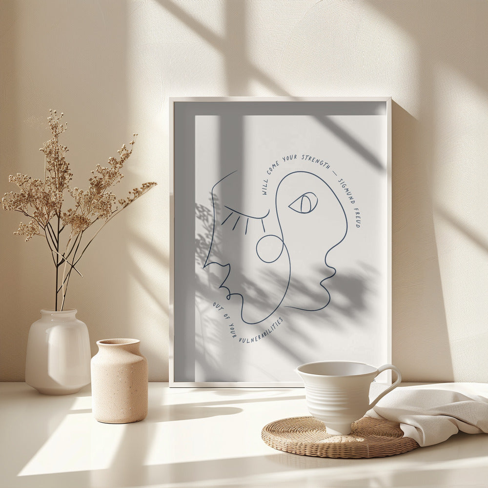 Freud - Poster / Art Print - interiör