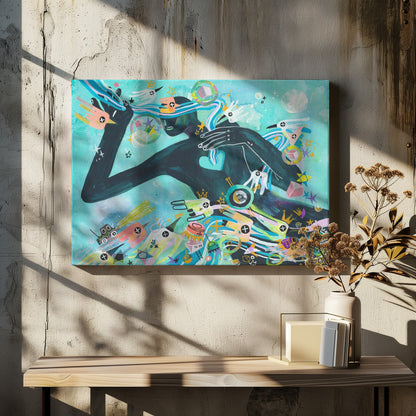 Heart - Poster / Art Print - interiör