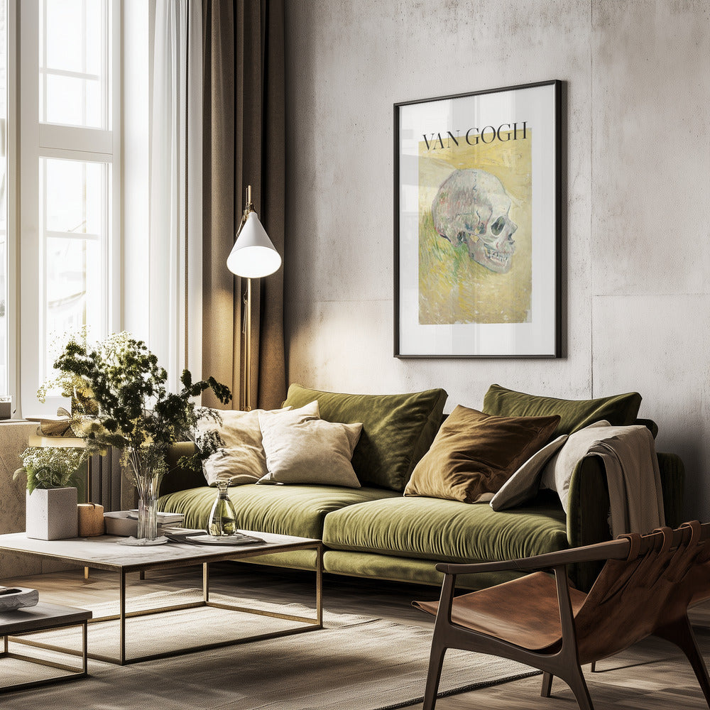 Skull (1887) - Poster / Art Print - interiör