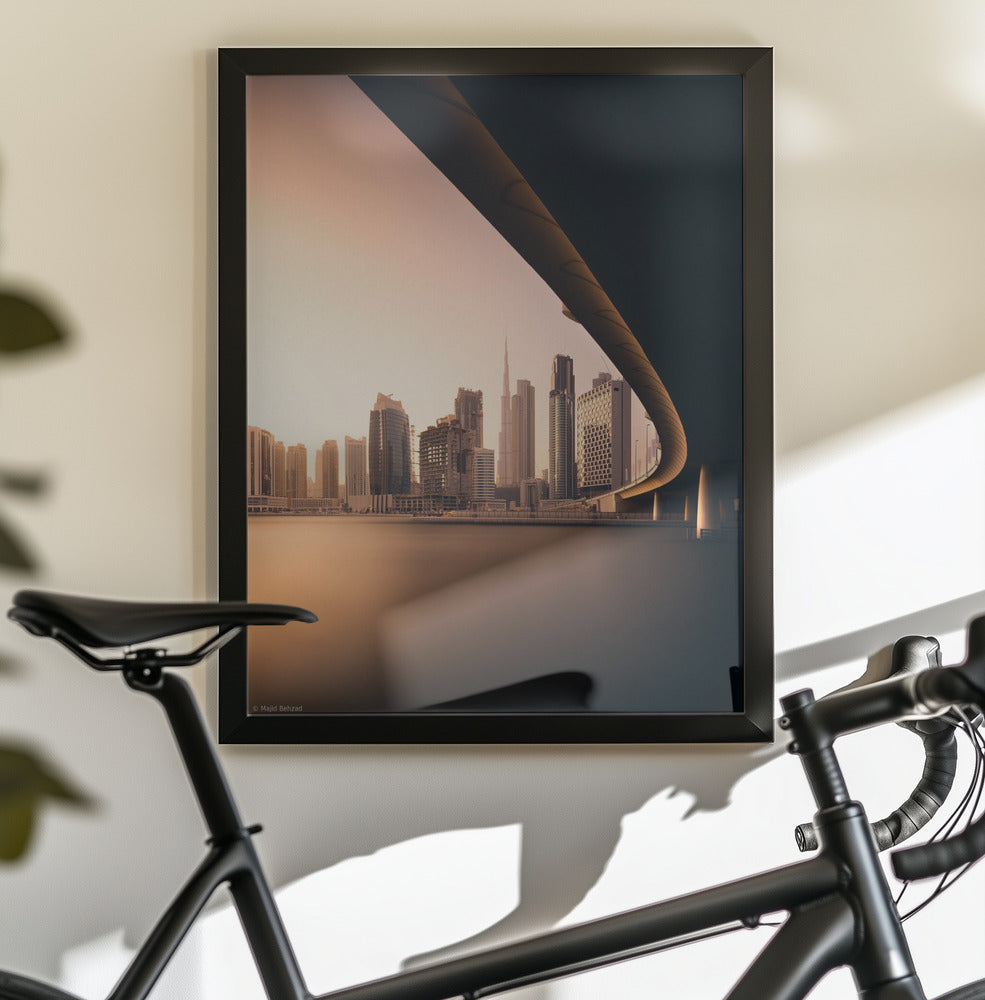 Dubai Business Bay - Poster / Art Print - interiör