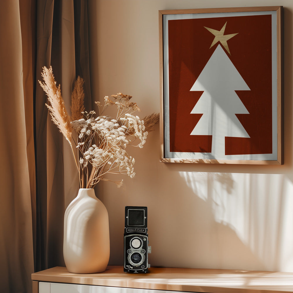 Oh Silent Night - Poster / Art Print - interiör