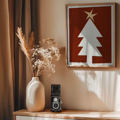 Oh Silent Night - Poster / Art Print - interiör