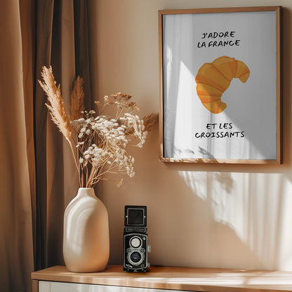 J´adore la france - Poster / Art Print - interiör