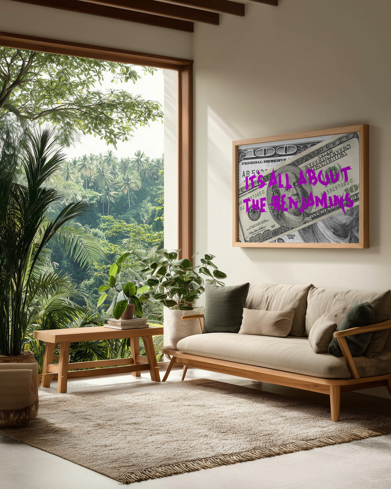 100 Dollar - Poster / Art Print - interiör