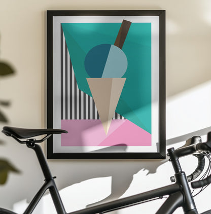 Ice Cream - Poster / Art Print - interiör