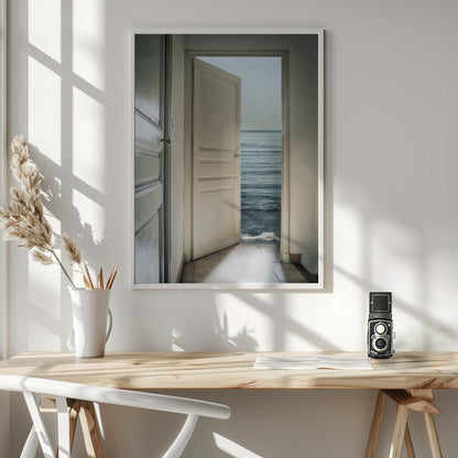 Behind the door - Poster / Art Print - interiör
